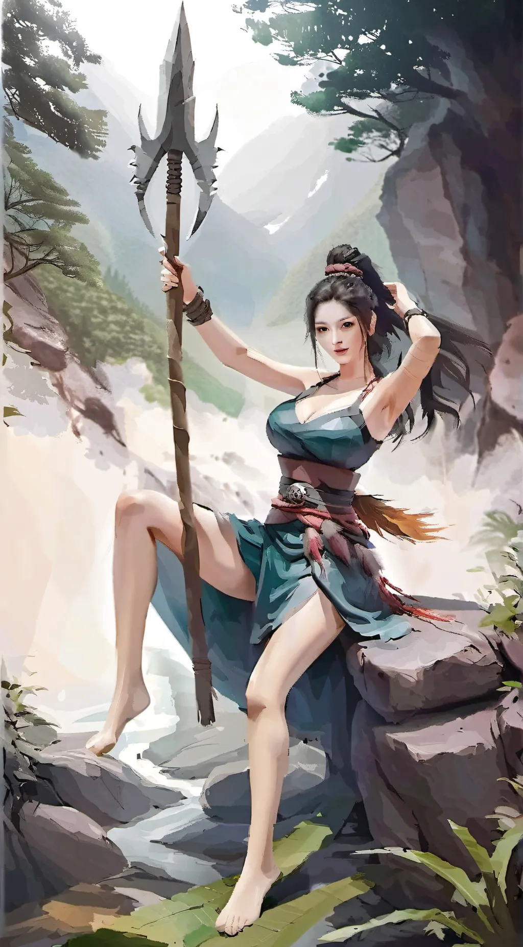 ai character: Kami background