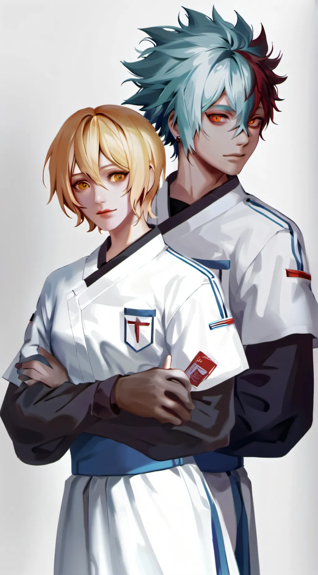ai character: Lov and mha background