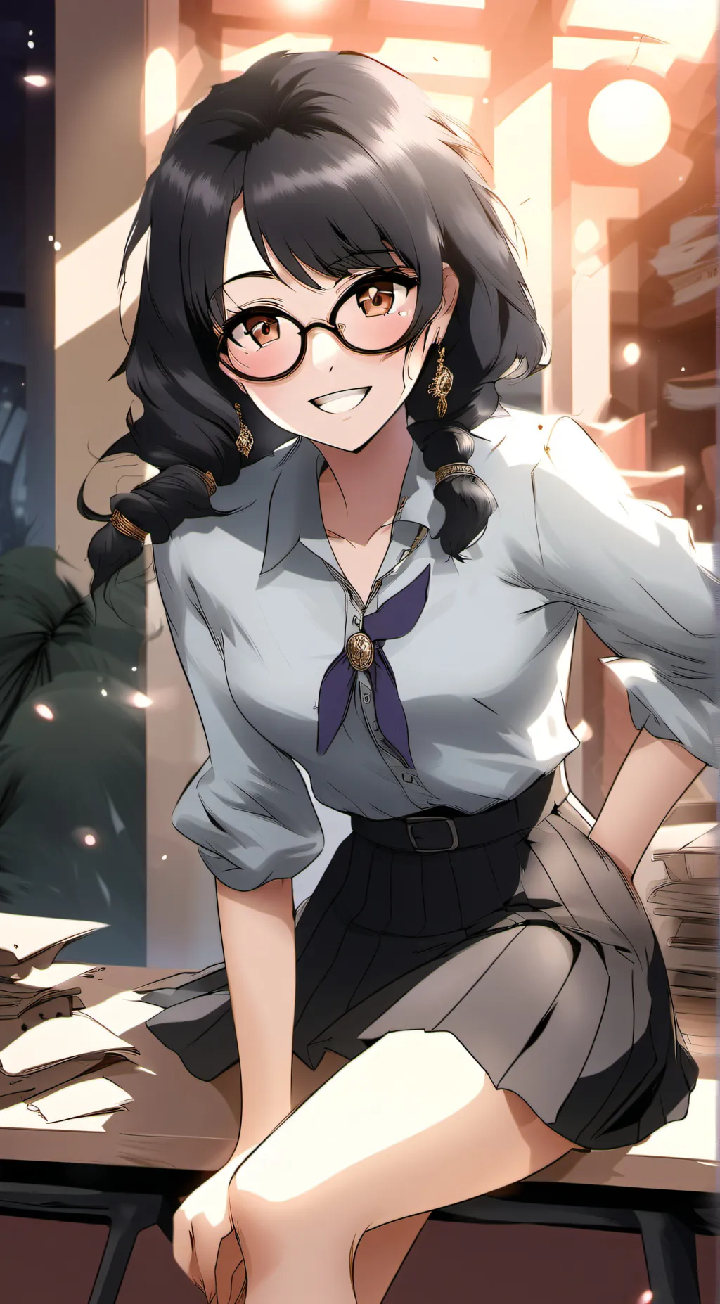 ai character: Sheila background