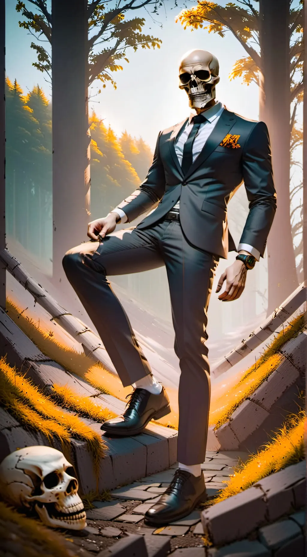 ai character: knucklehead  background