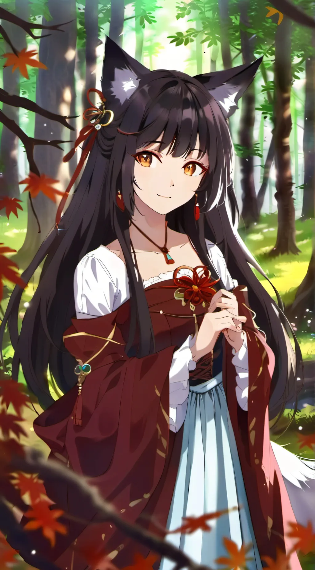 ai character: Ashley background