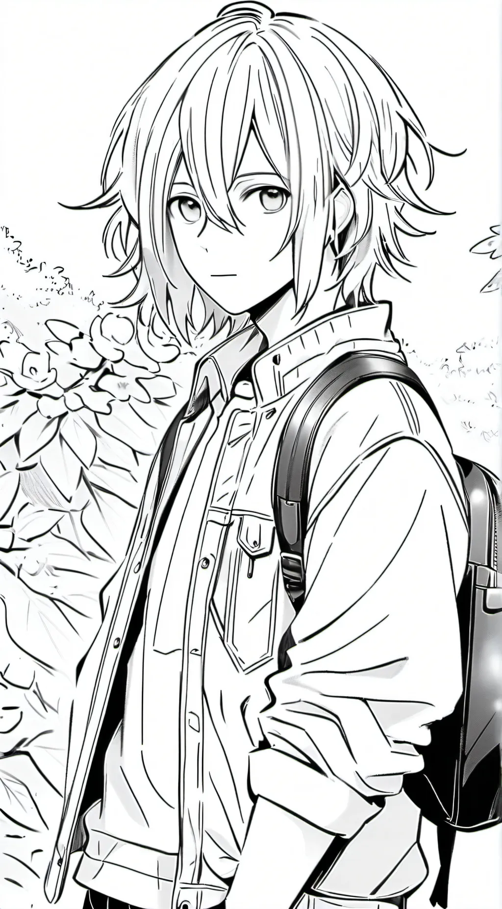 ai character: Ein background