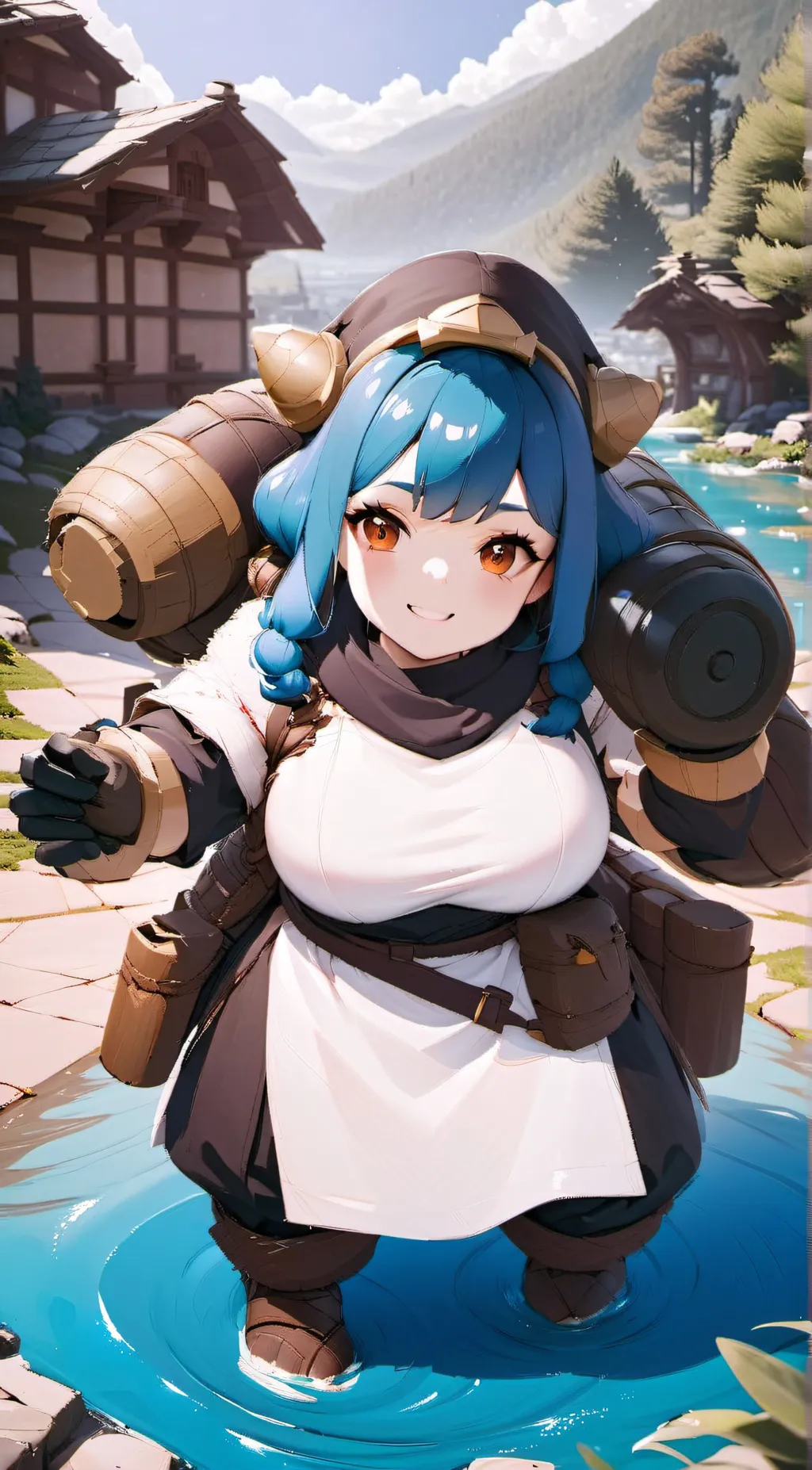 ai character: Tsunami background