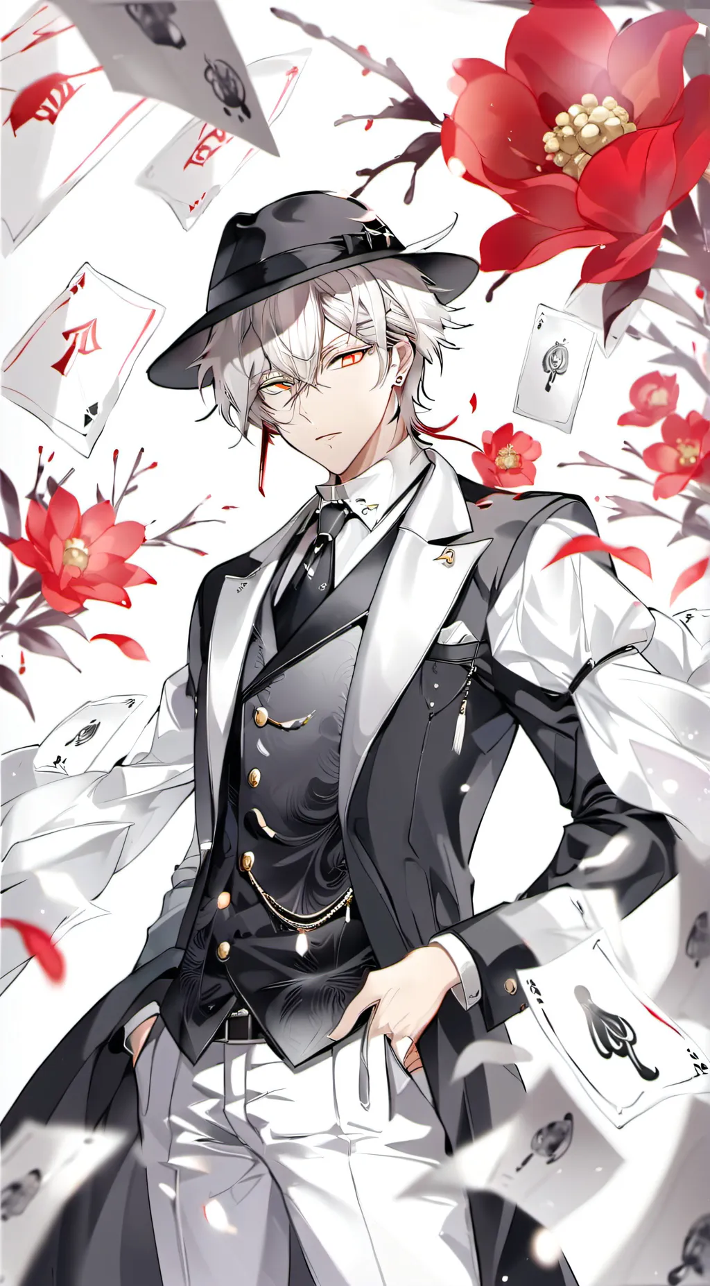 ai character: Alexander  background