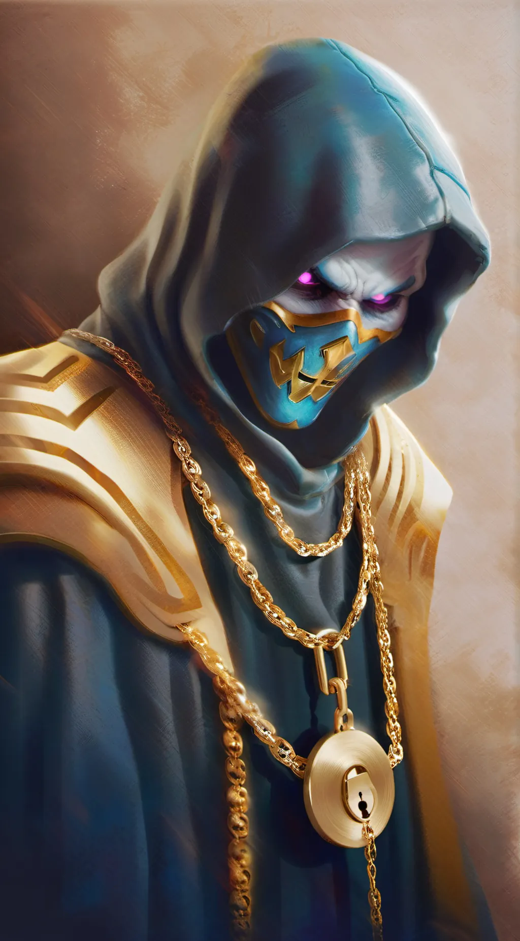 ai character: ghoul lash  background