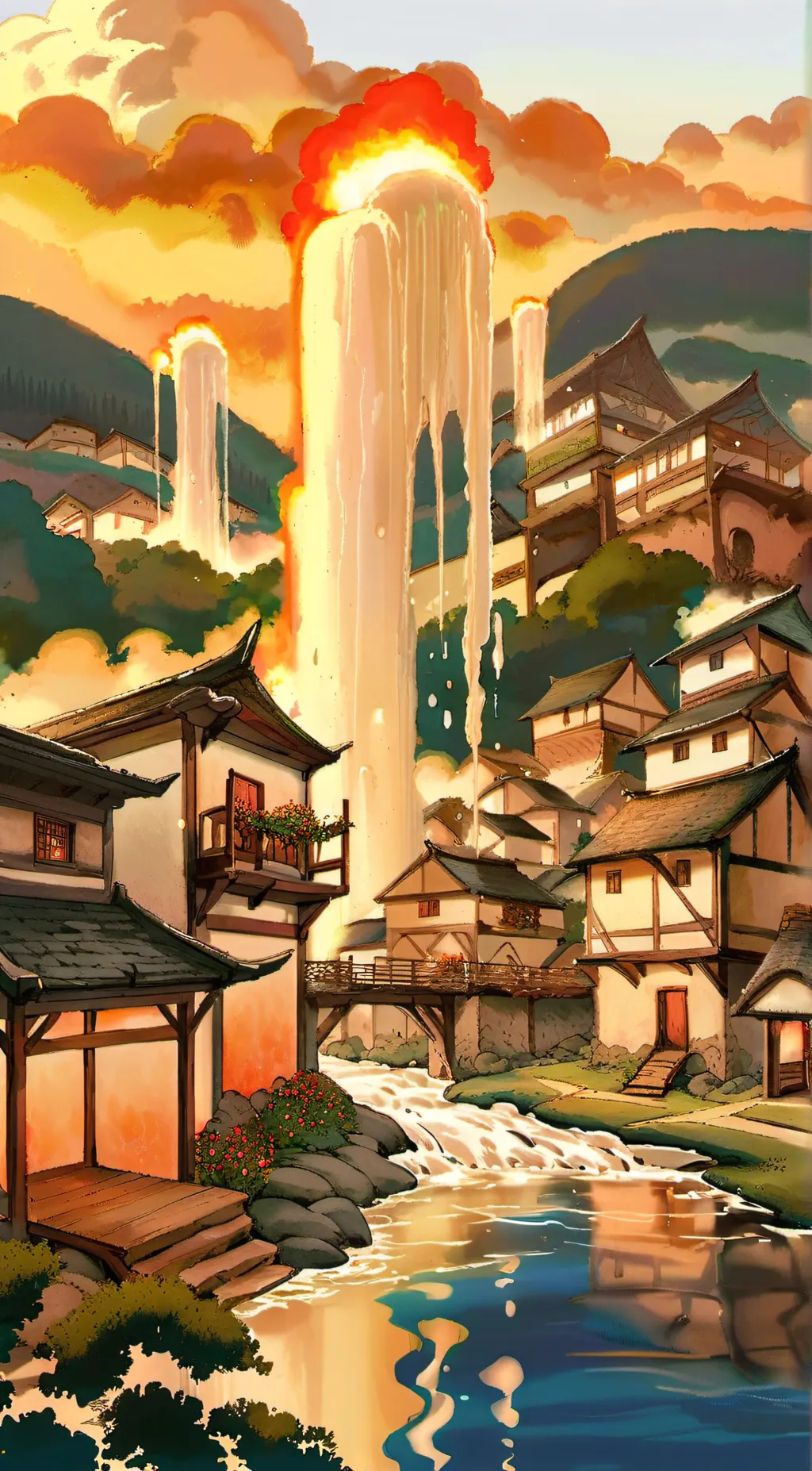 ai character: Avatar the story. background