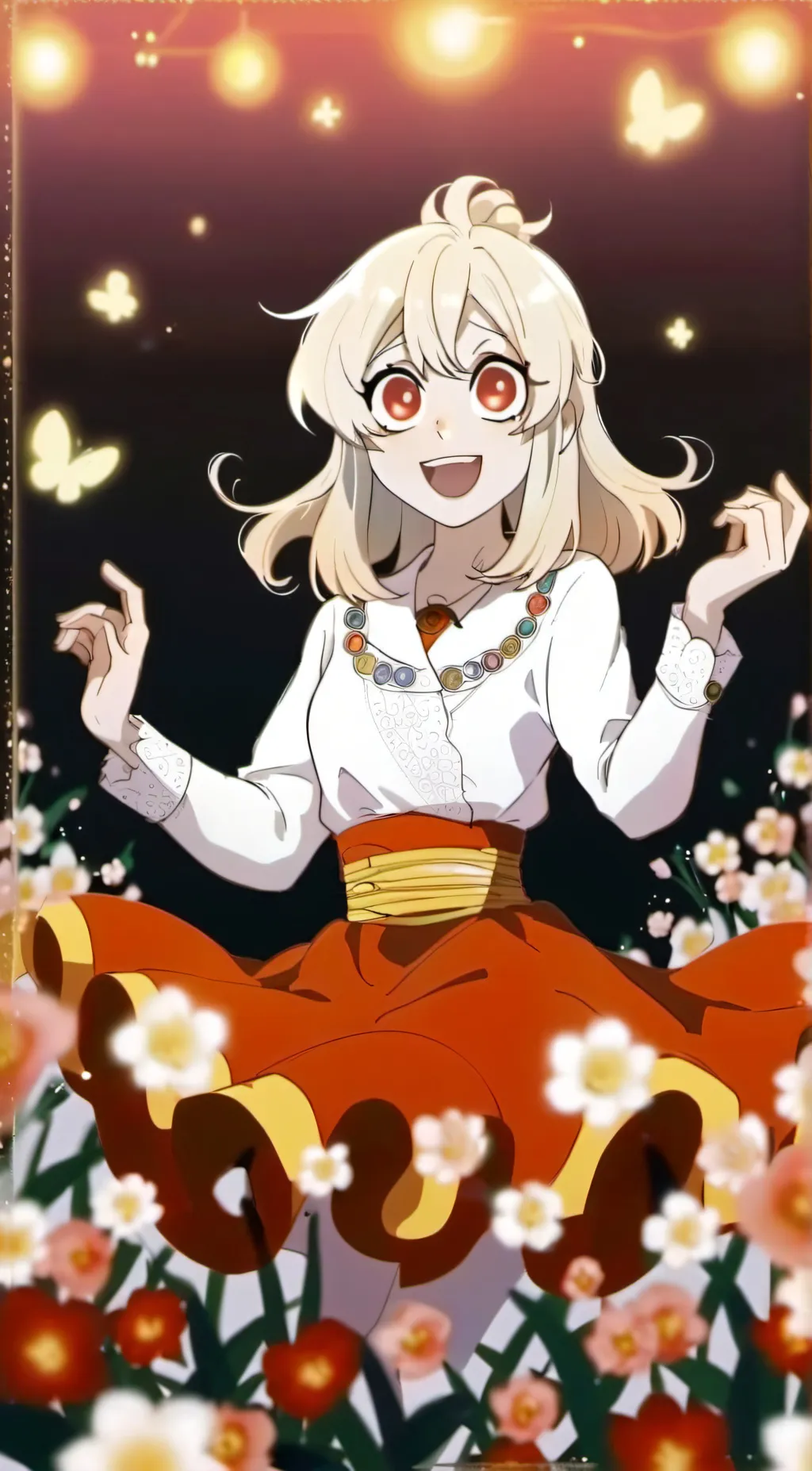 ai character: Lilly background