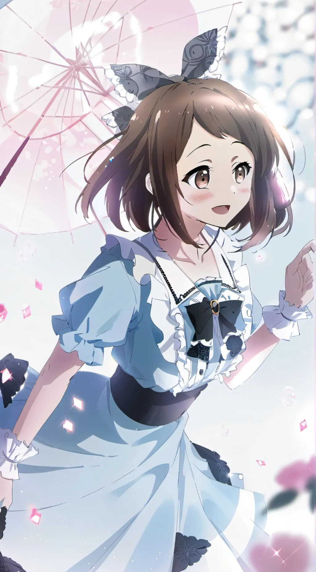 ai character:  🌸💗uraraka💗🌸 background