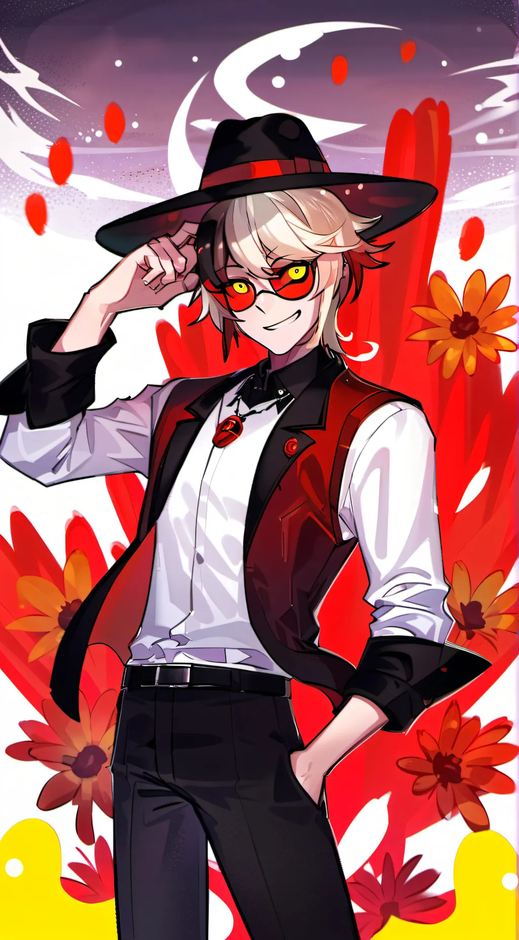 ai character: Y/N x Lucifer  background