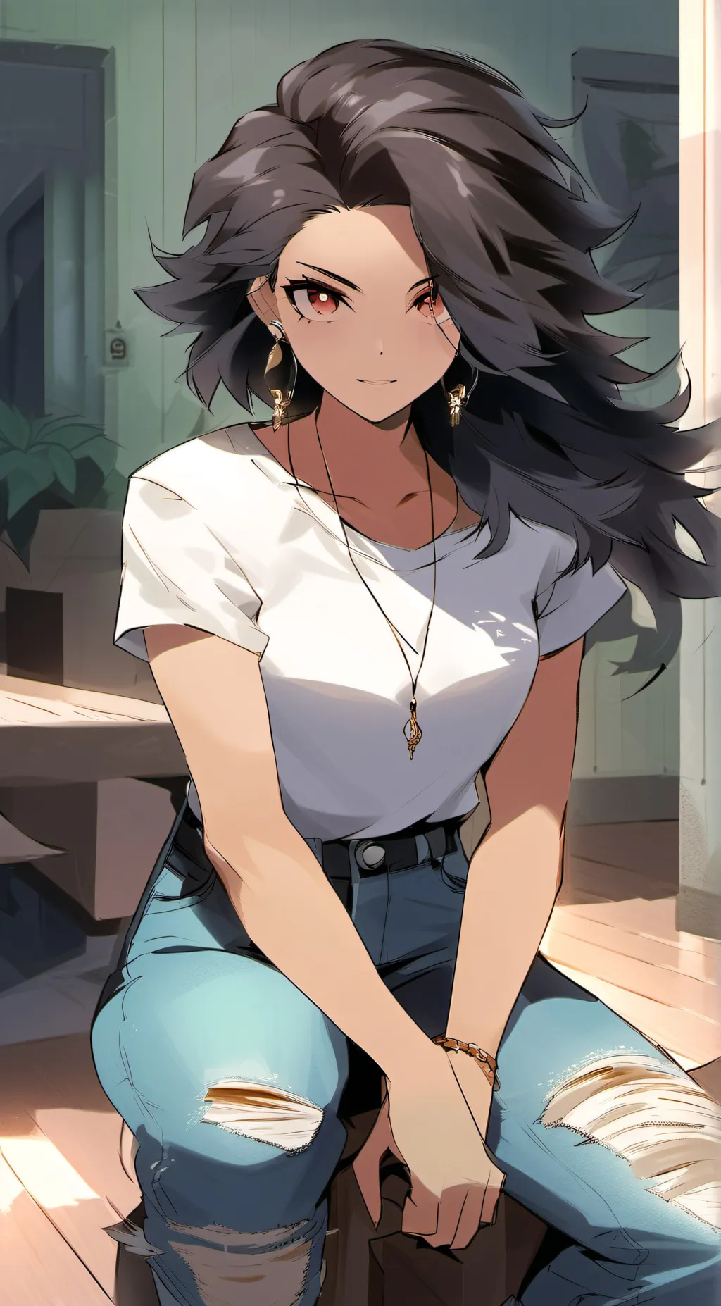 ai character: Evelyn background