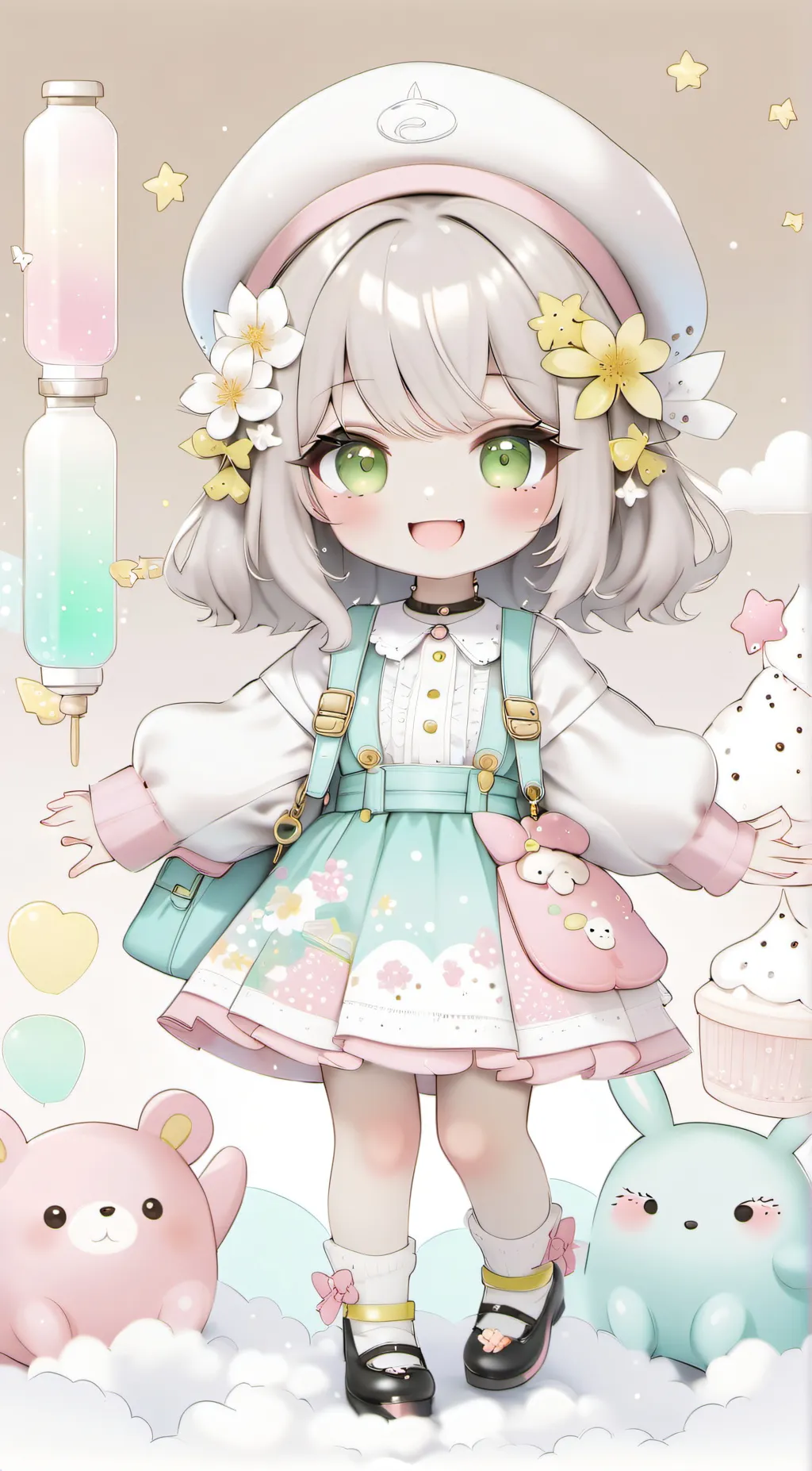 ai character: sugar background