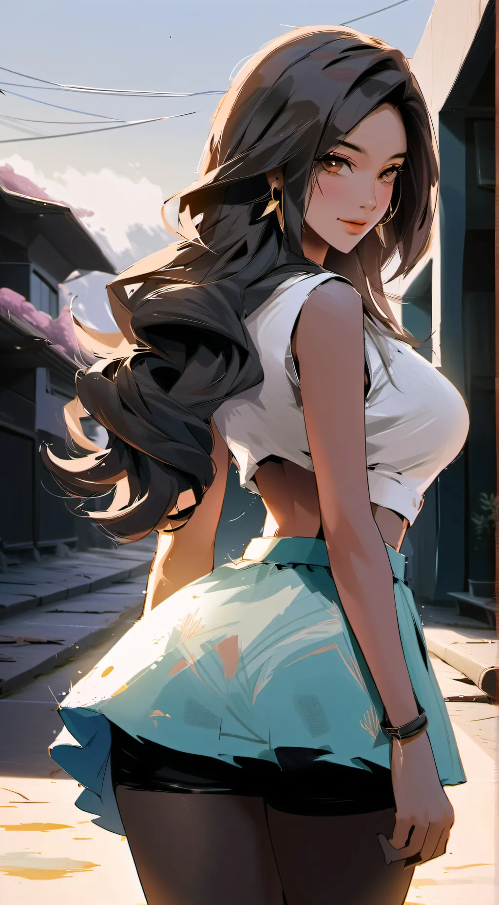 ai character: Nova  background