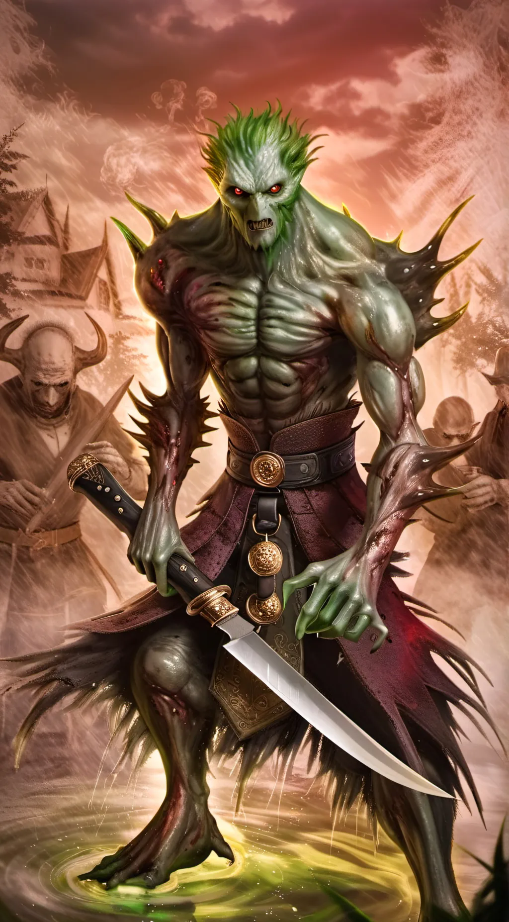 ai character: Goblin background