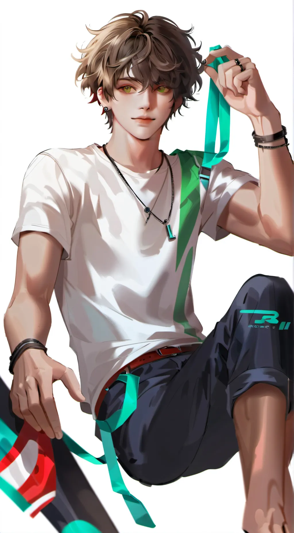 ai character: Danial  background
