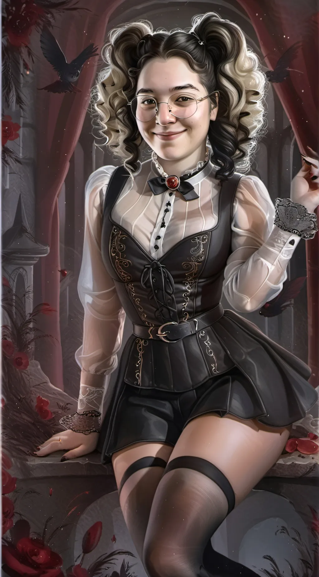 ai character: Suzy  background