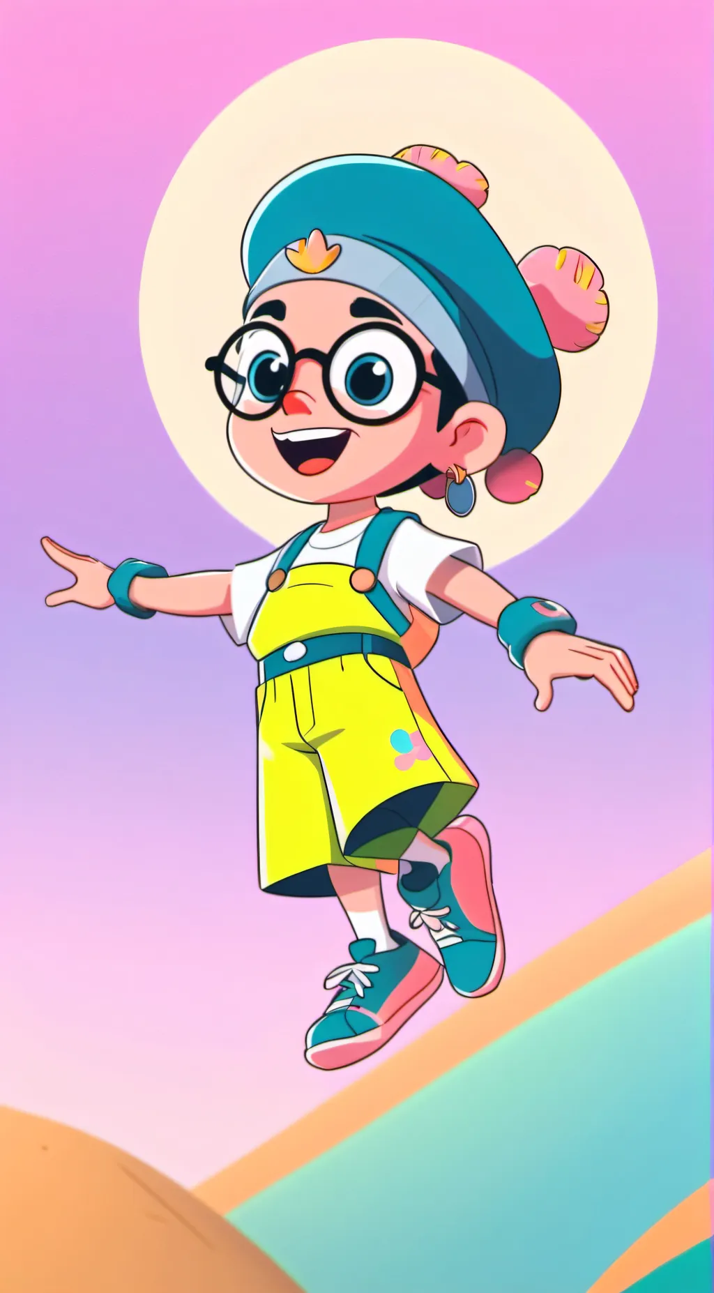 ai character: SASALELE background