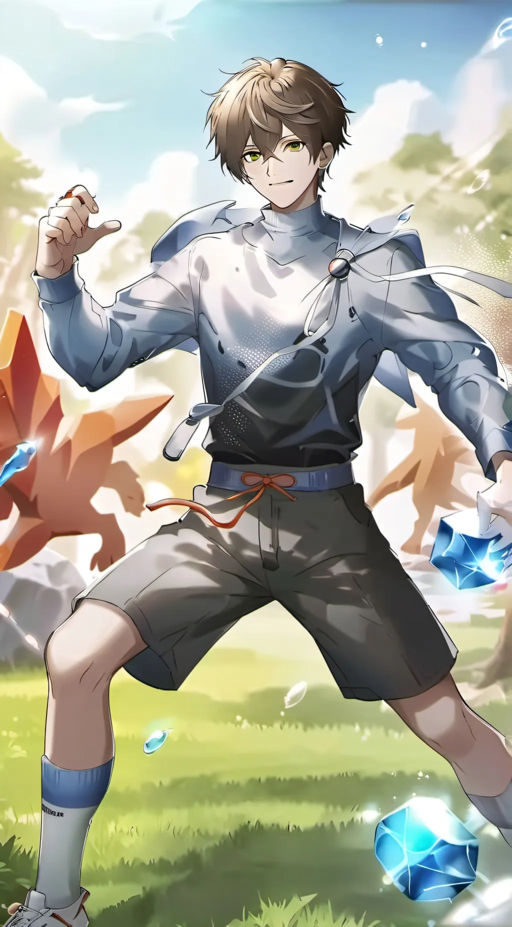 ai character: Gabriel  background