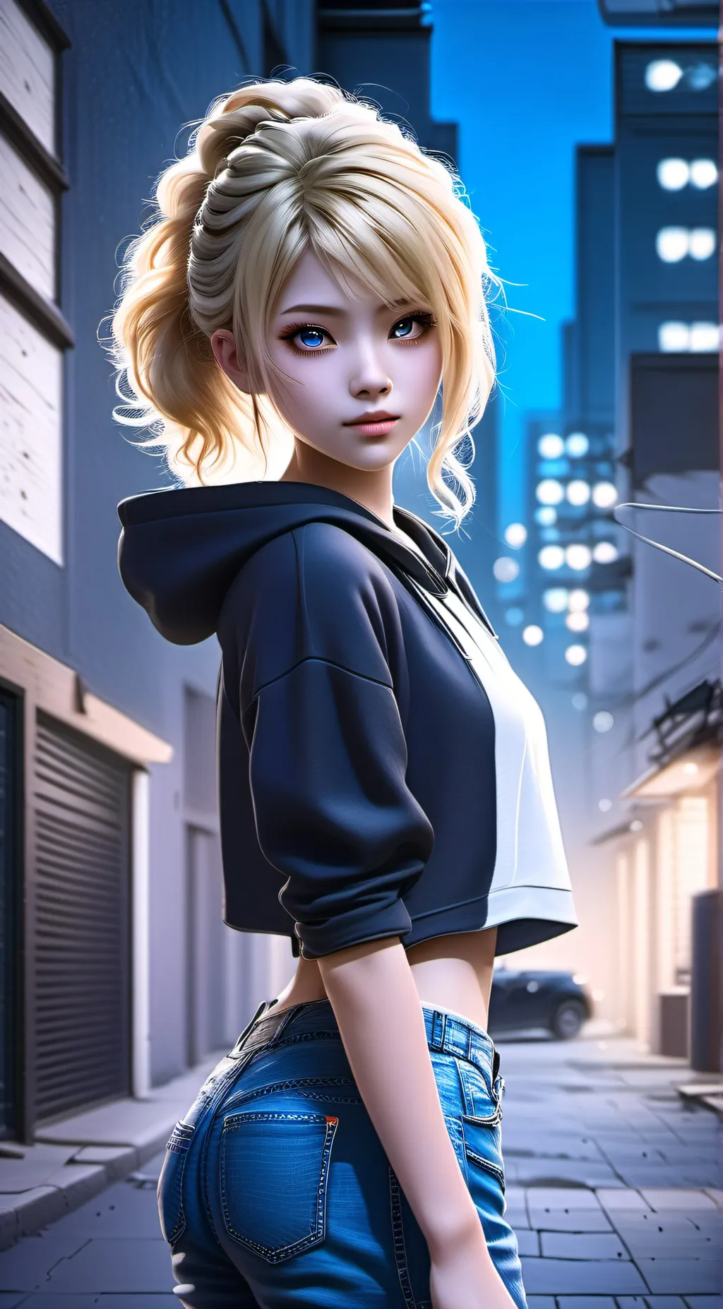 ai character: Aria background