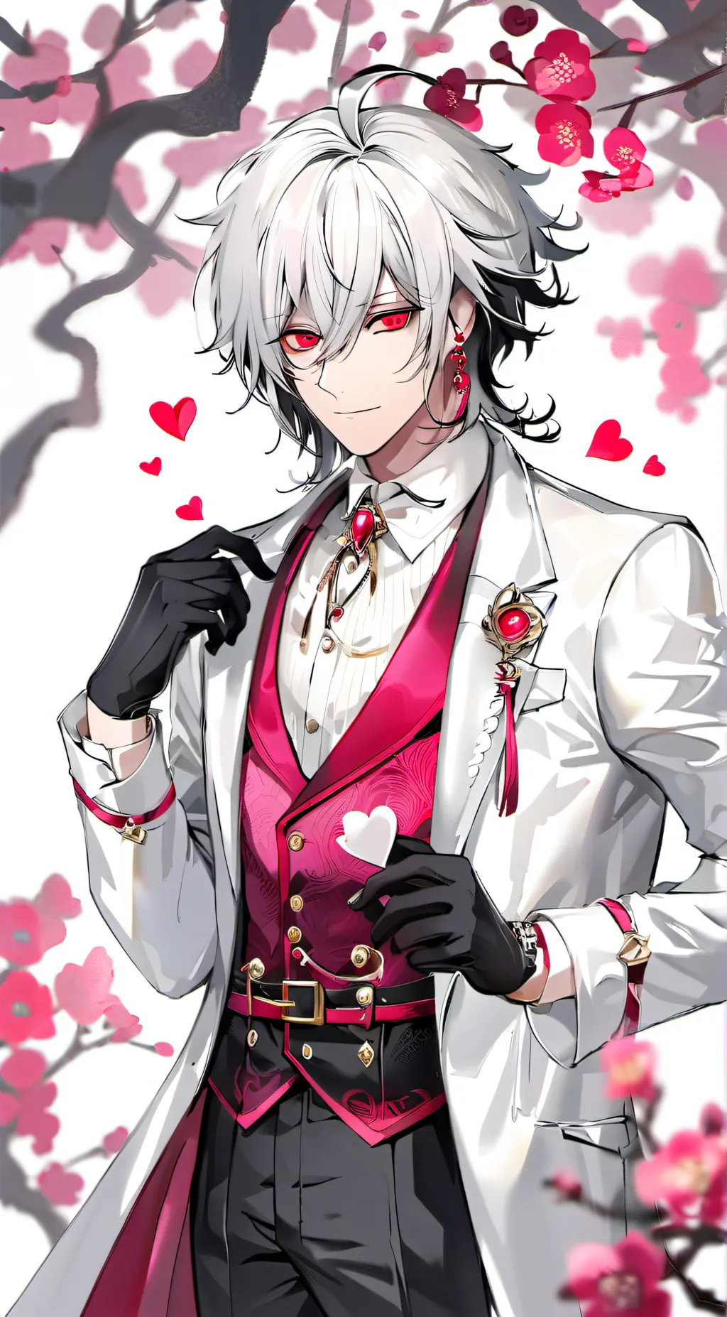 ai character: valintino background