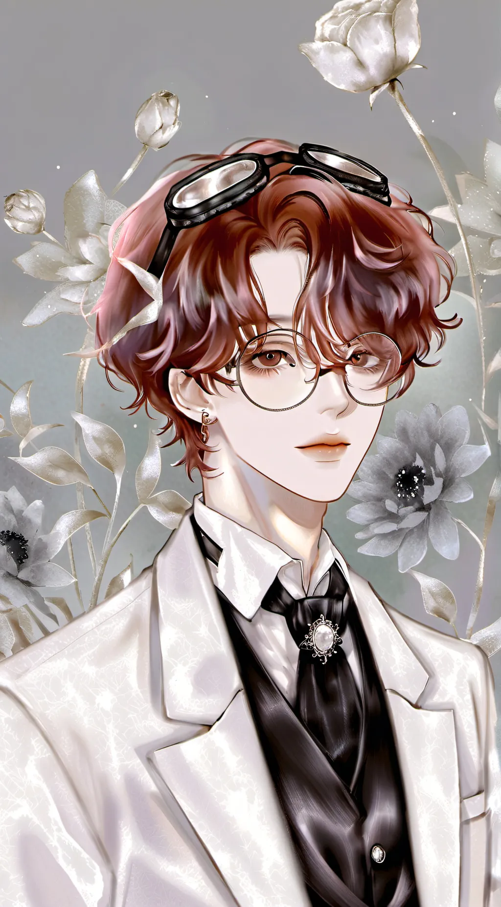 ai character: Tom <Red> background