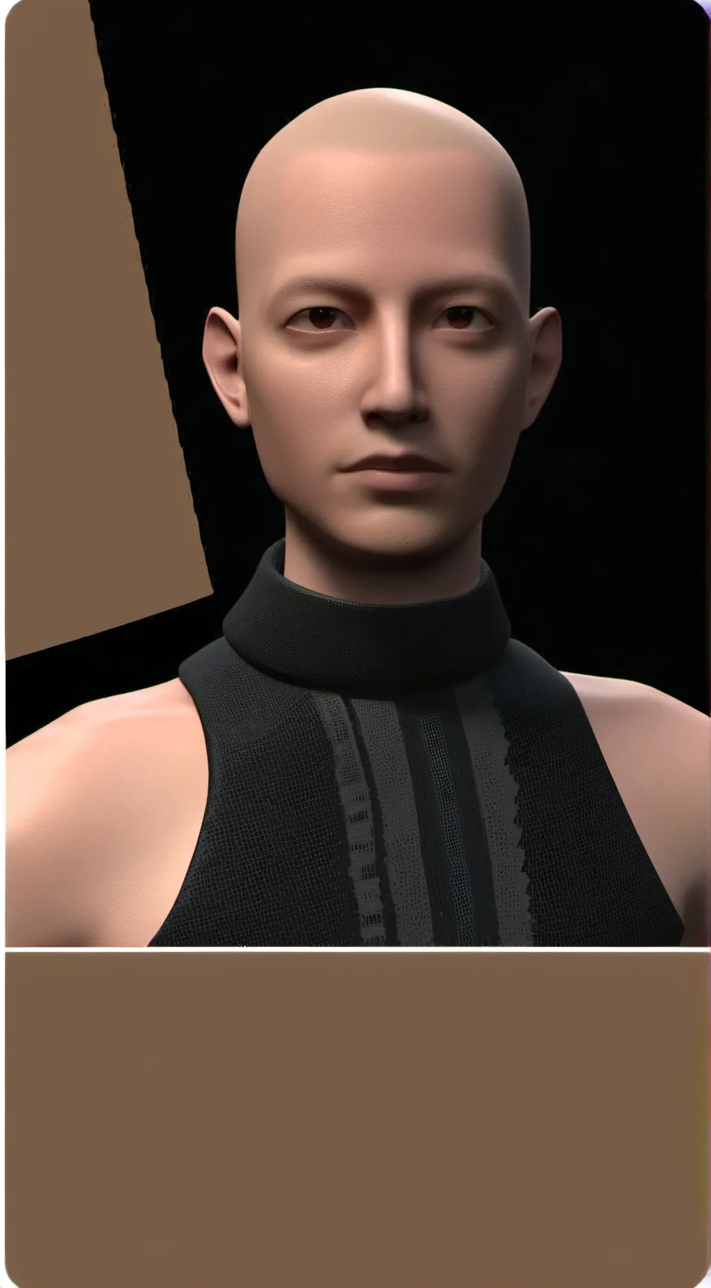 ai character: asher land background