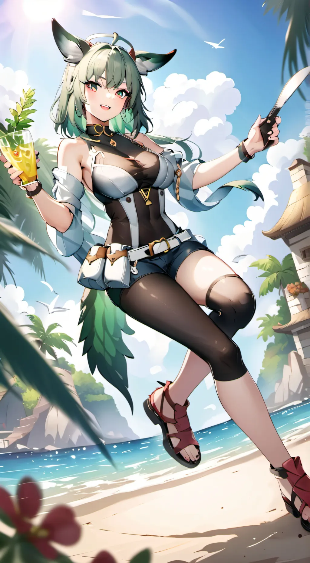 ai character: Lilly  background