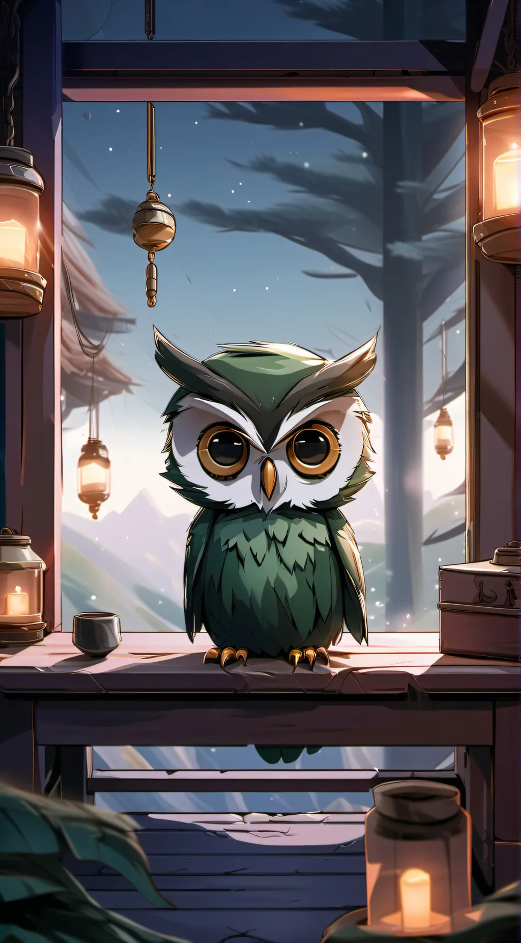 ai character: Duolingo background