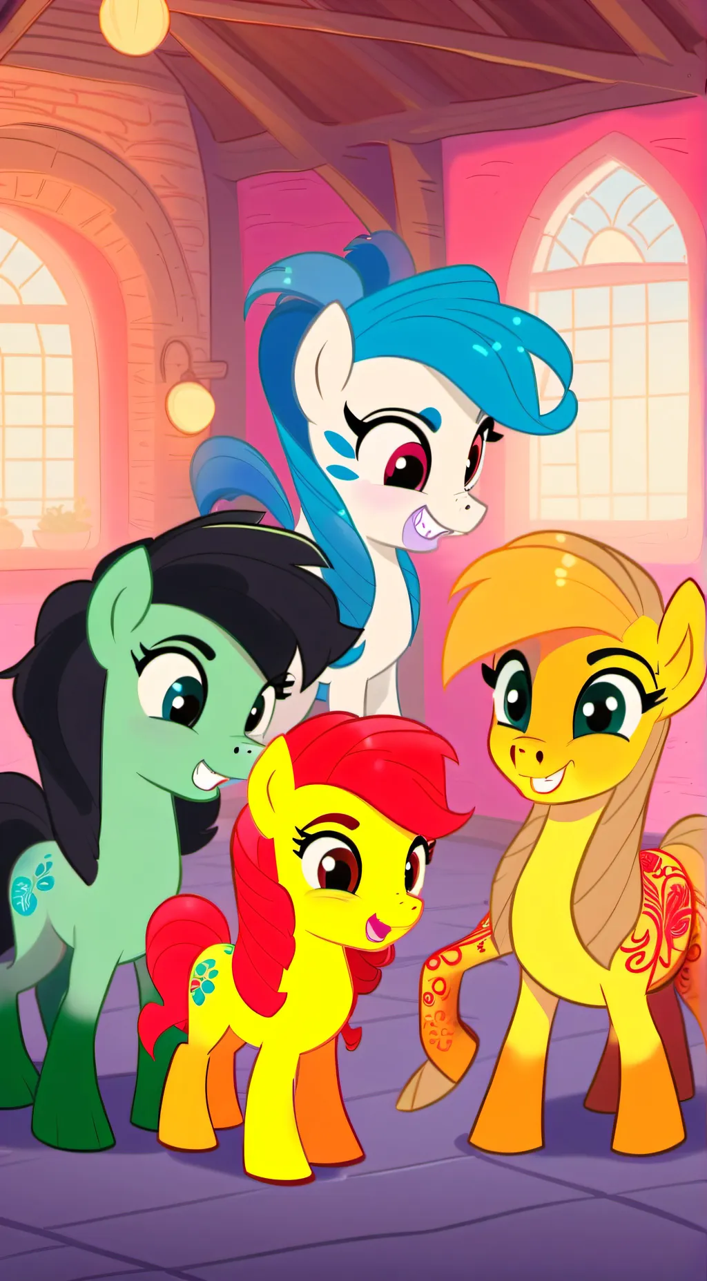 ai character: CMC background
