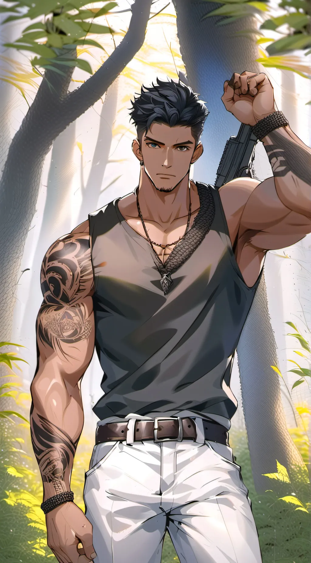 ai character: Sebastian background