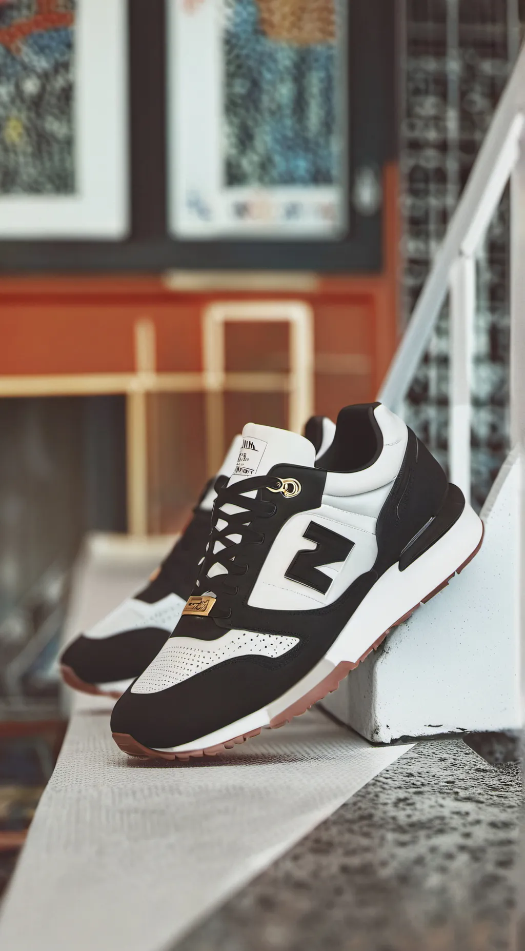 ai character: Shoes background