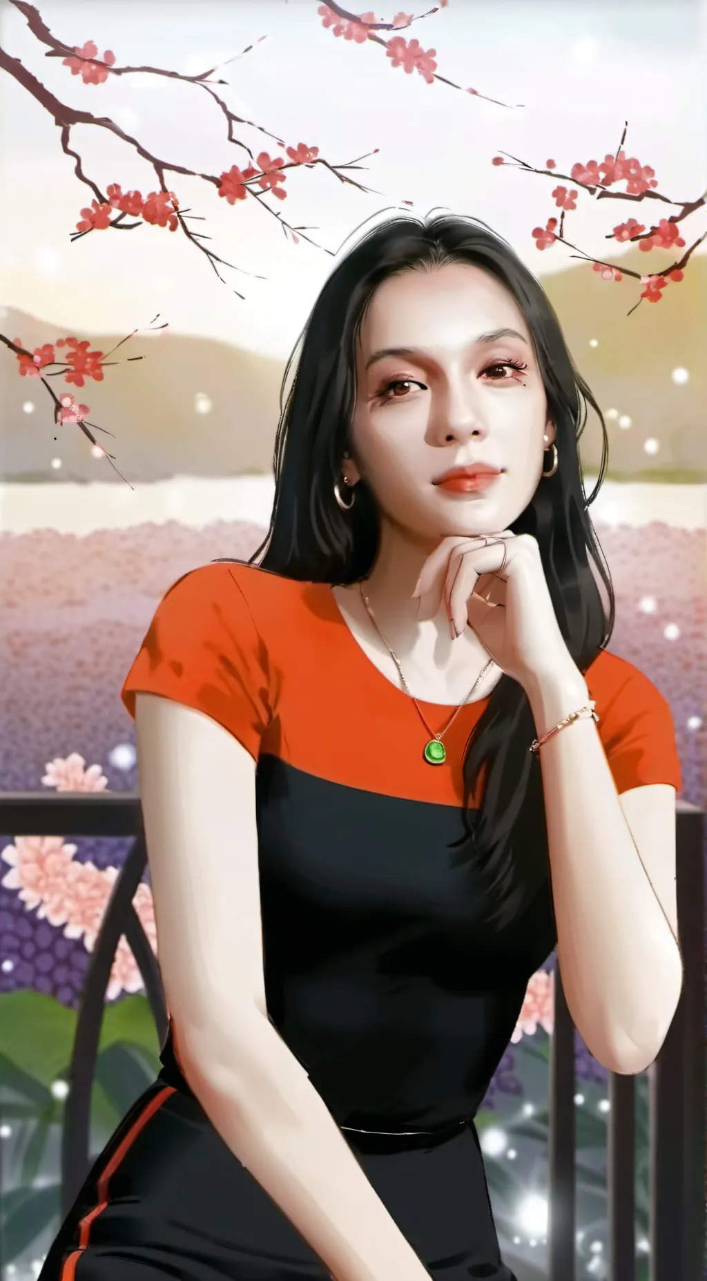 ai character: Kayla background