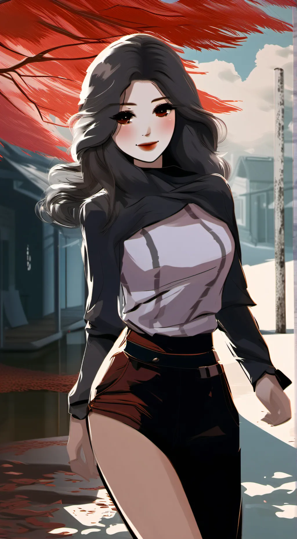 ai character: Sophie  background