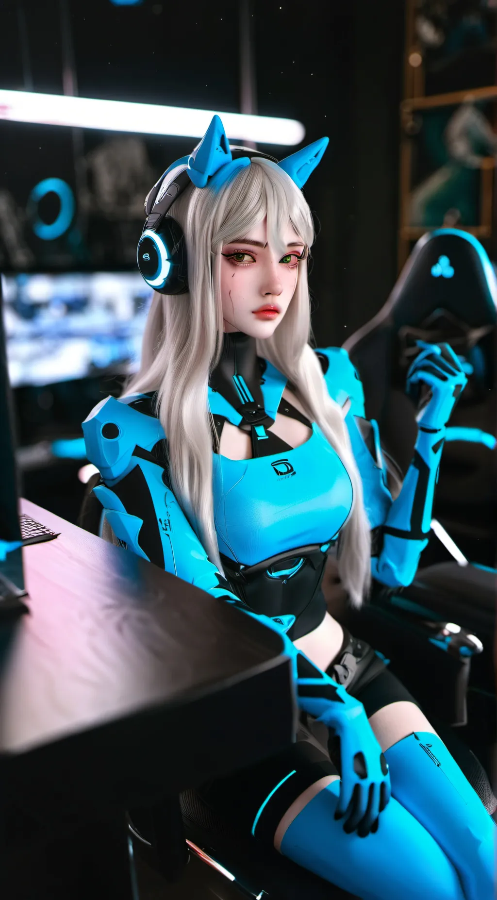 ai character: Soniya background