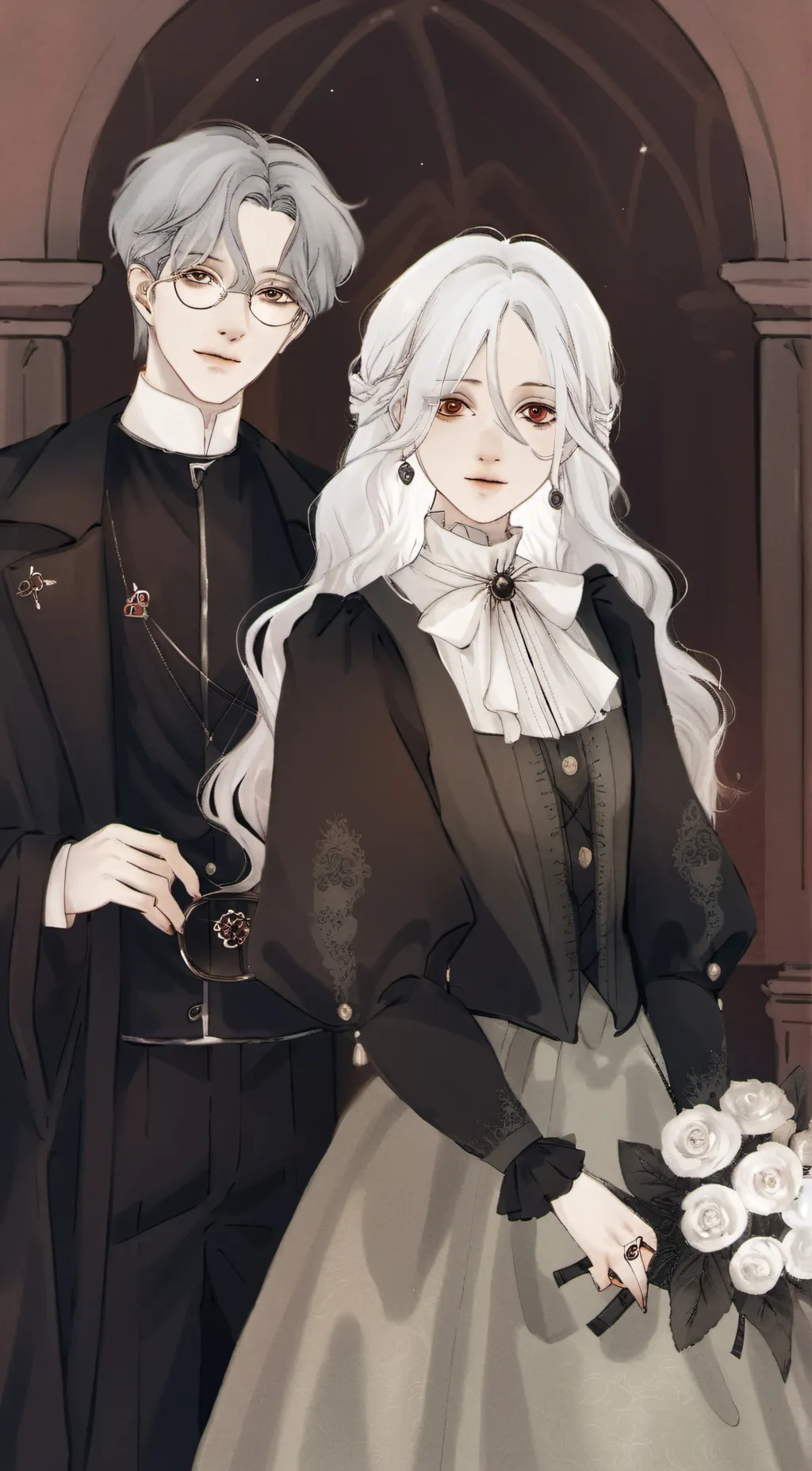 ai character: Janes and Annie background