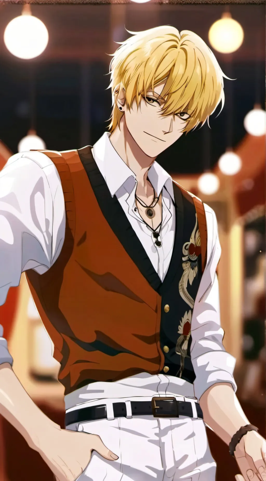 ai character: Sanji background