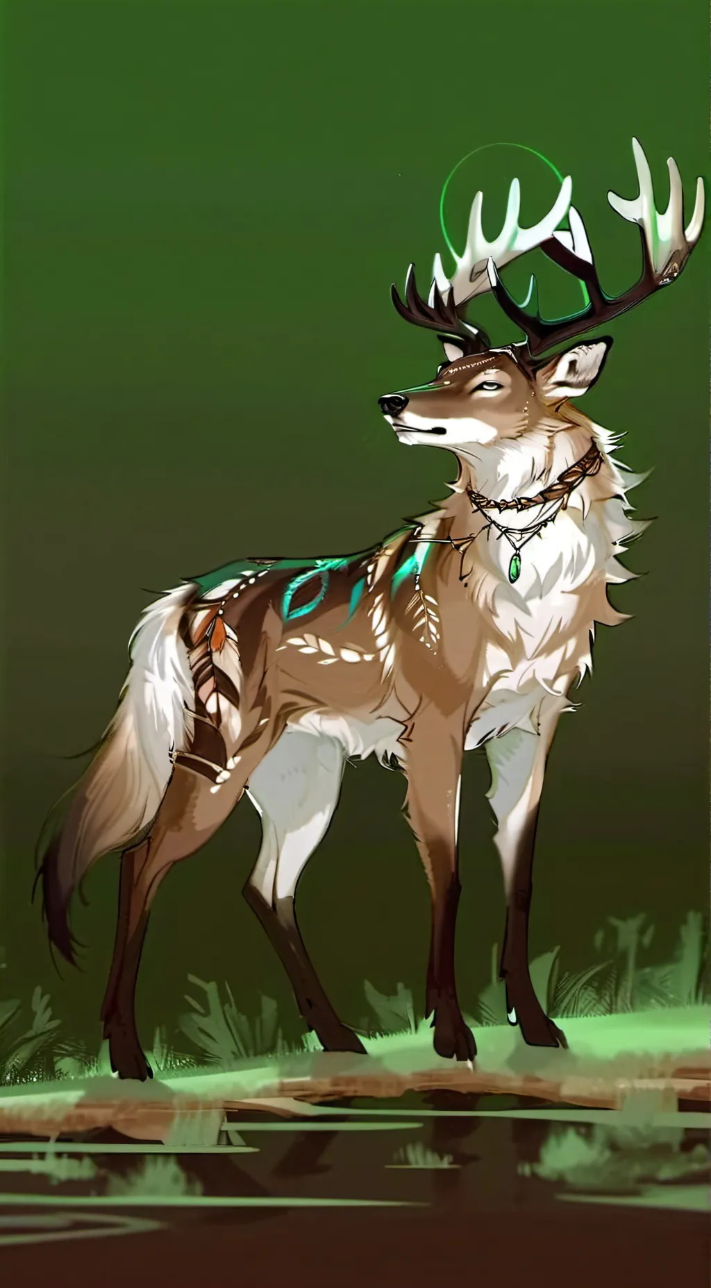 ai character: Arrow background