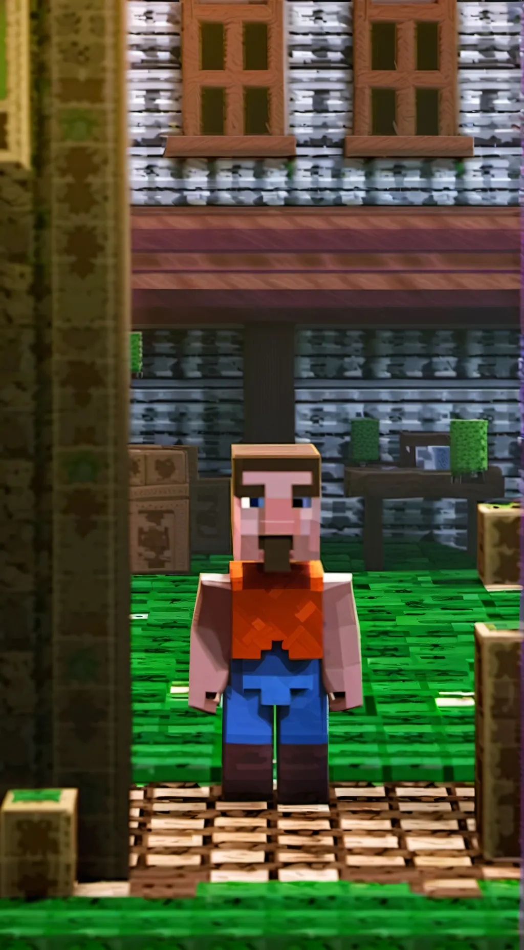 ai character: villager background