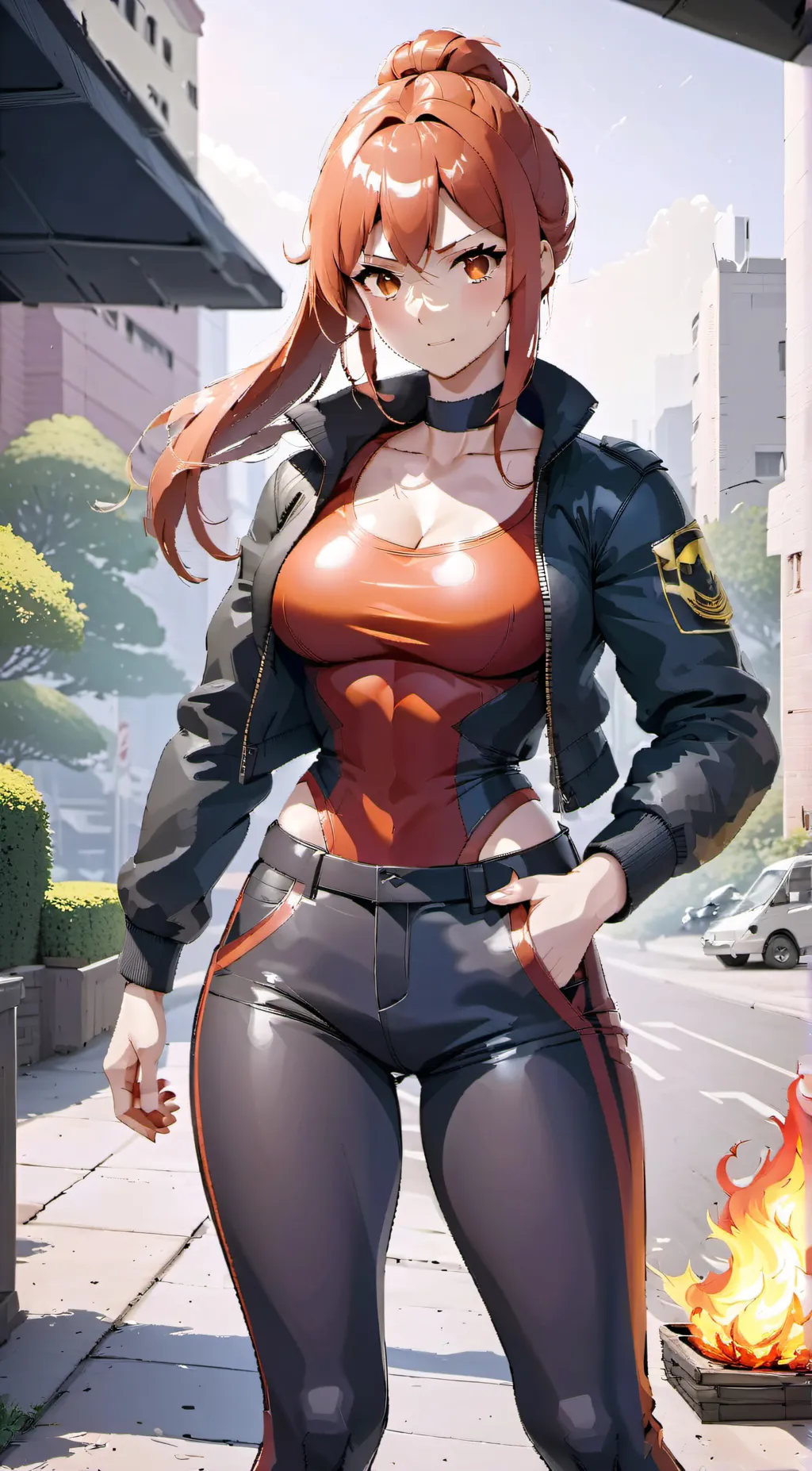 ai character: Hestia  background