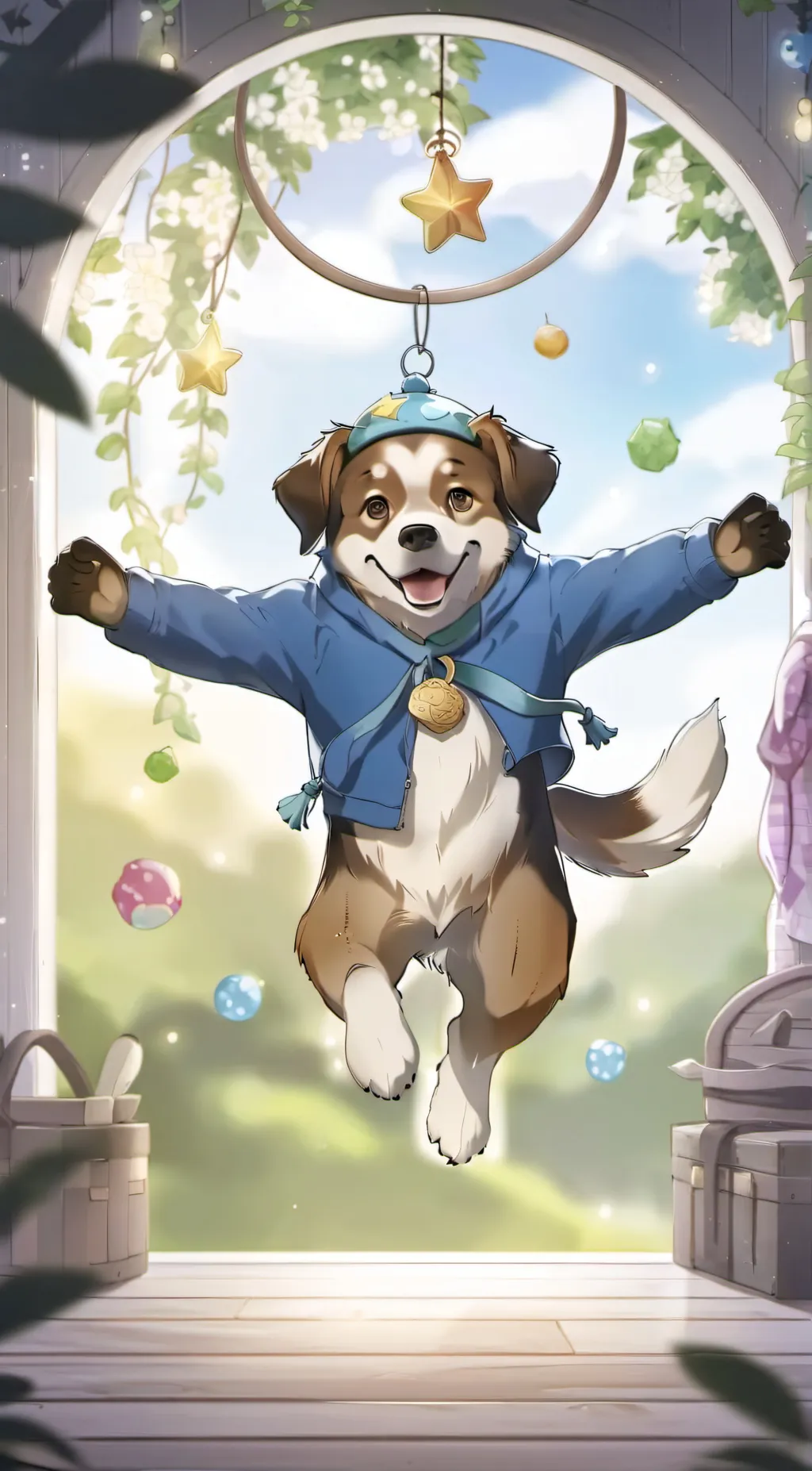 ai character: Dogday background
