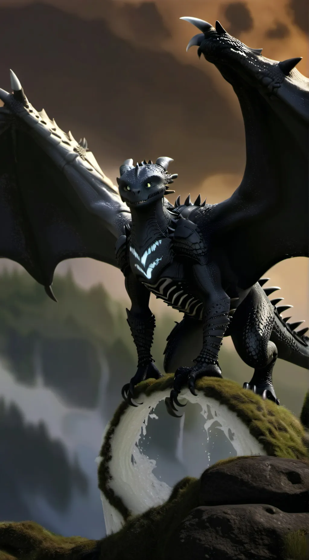ai character: The Night Fury background