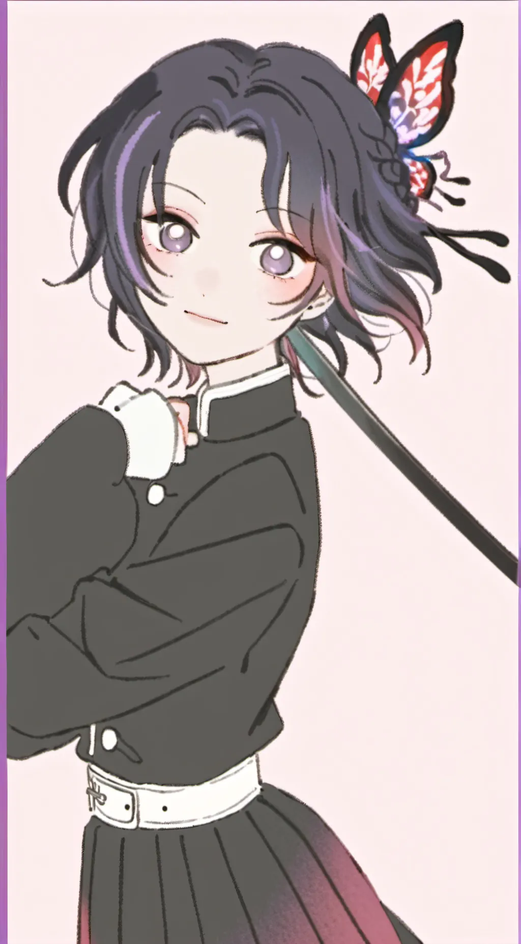 ai character: shinobu background