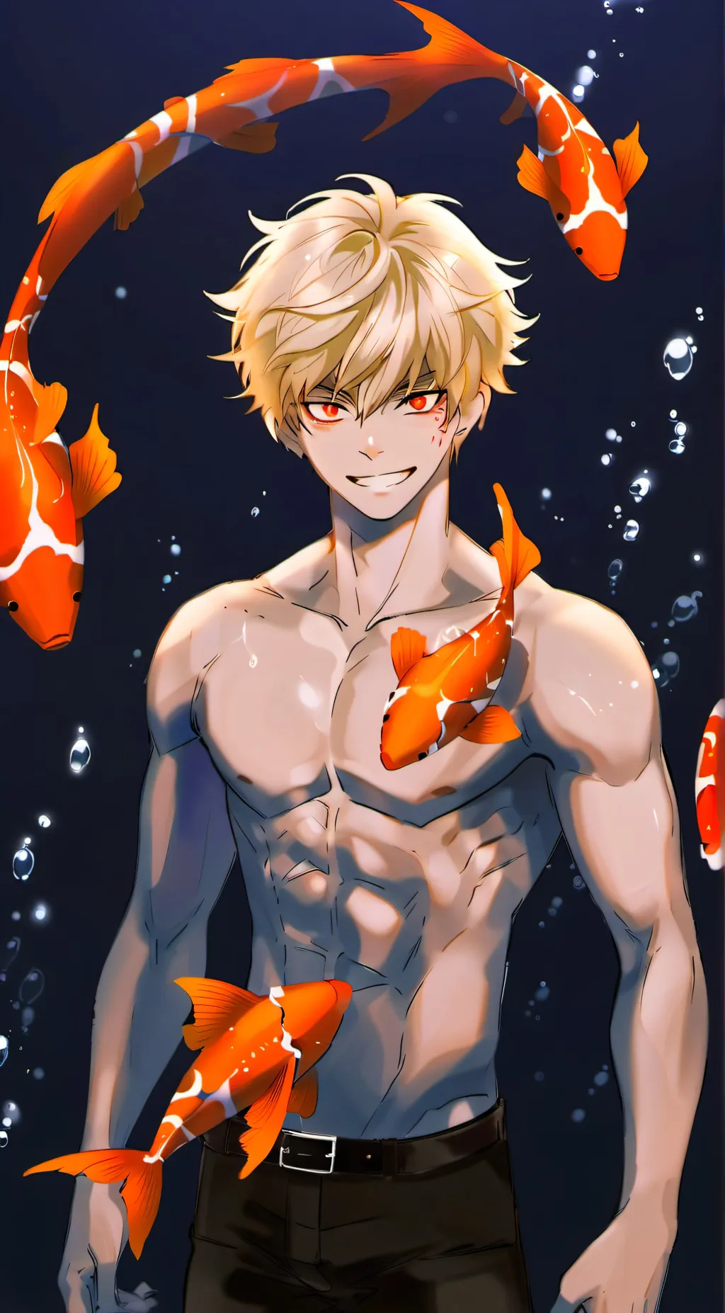 Talkie AI - Chat with merman Katsuki