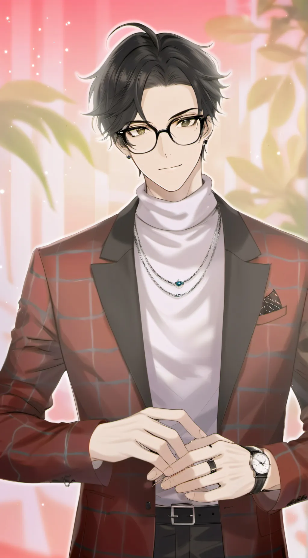 ai character: Leonardo background