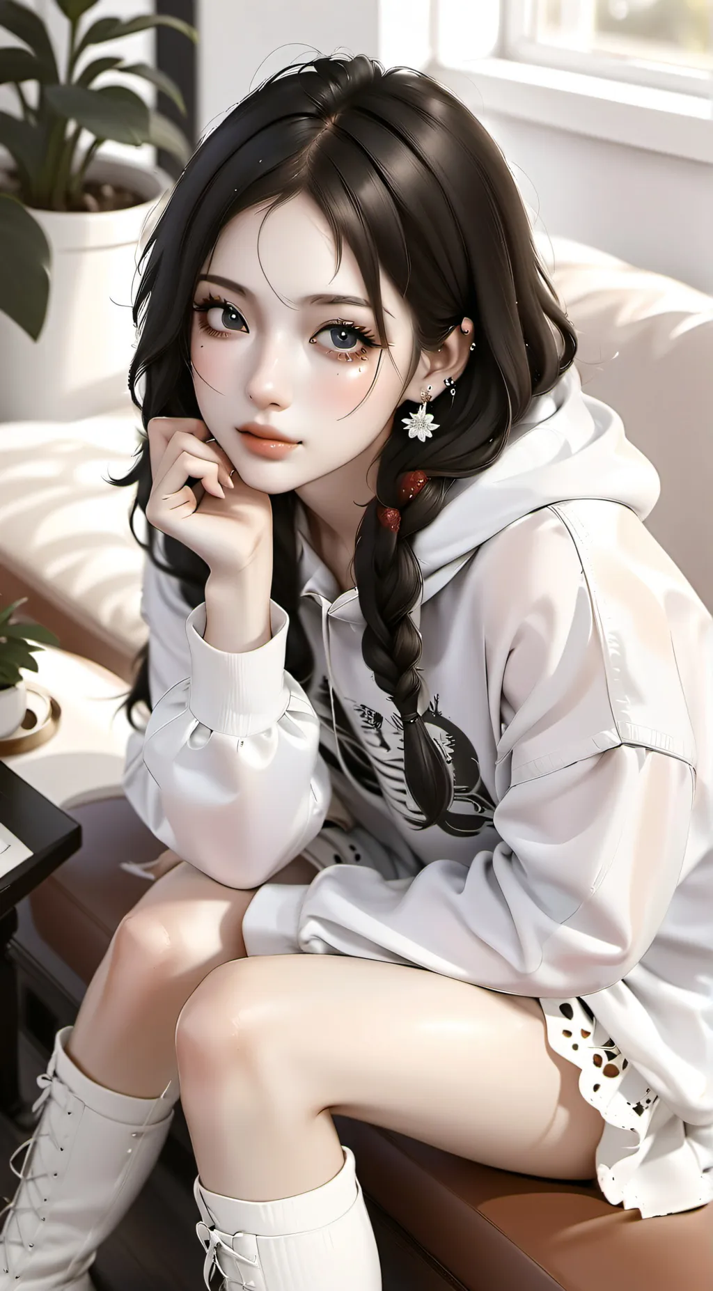 ai character: Kelly background