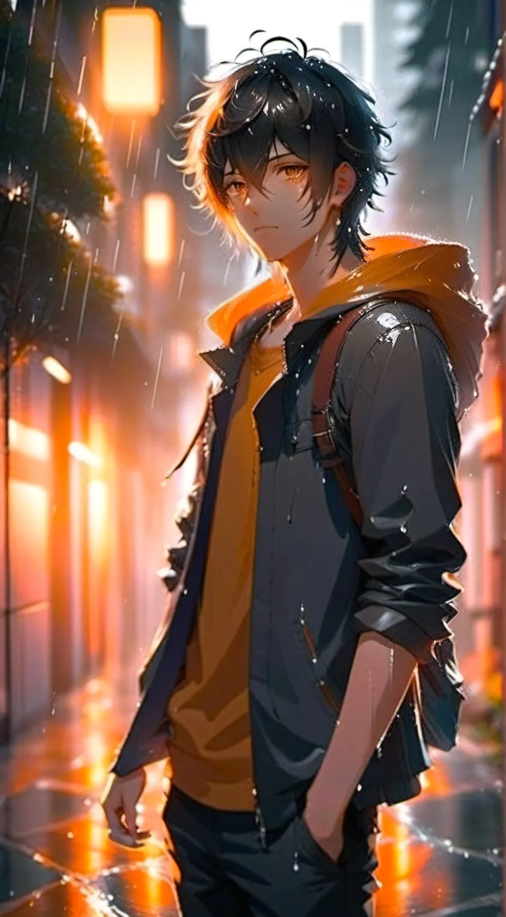 ai character: Félix background