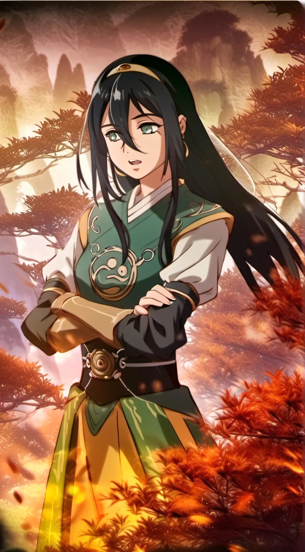 ai character: princess uli background