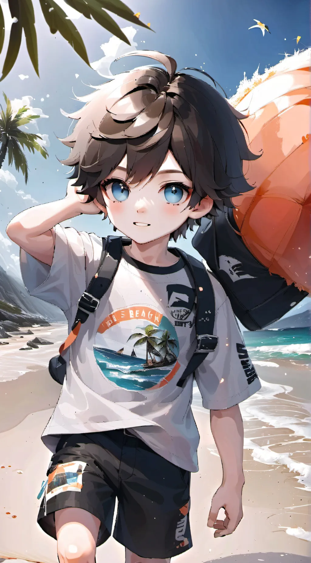 ai character: Luka  background