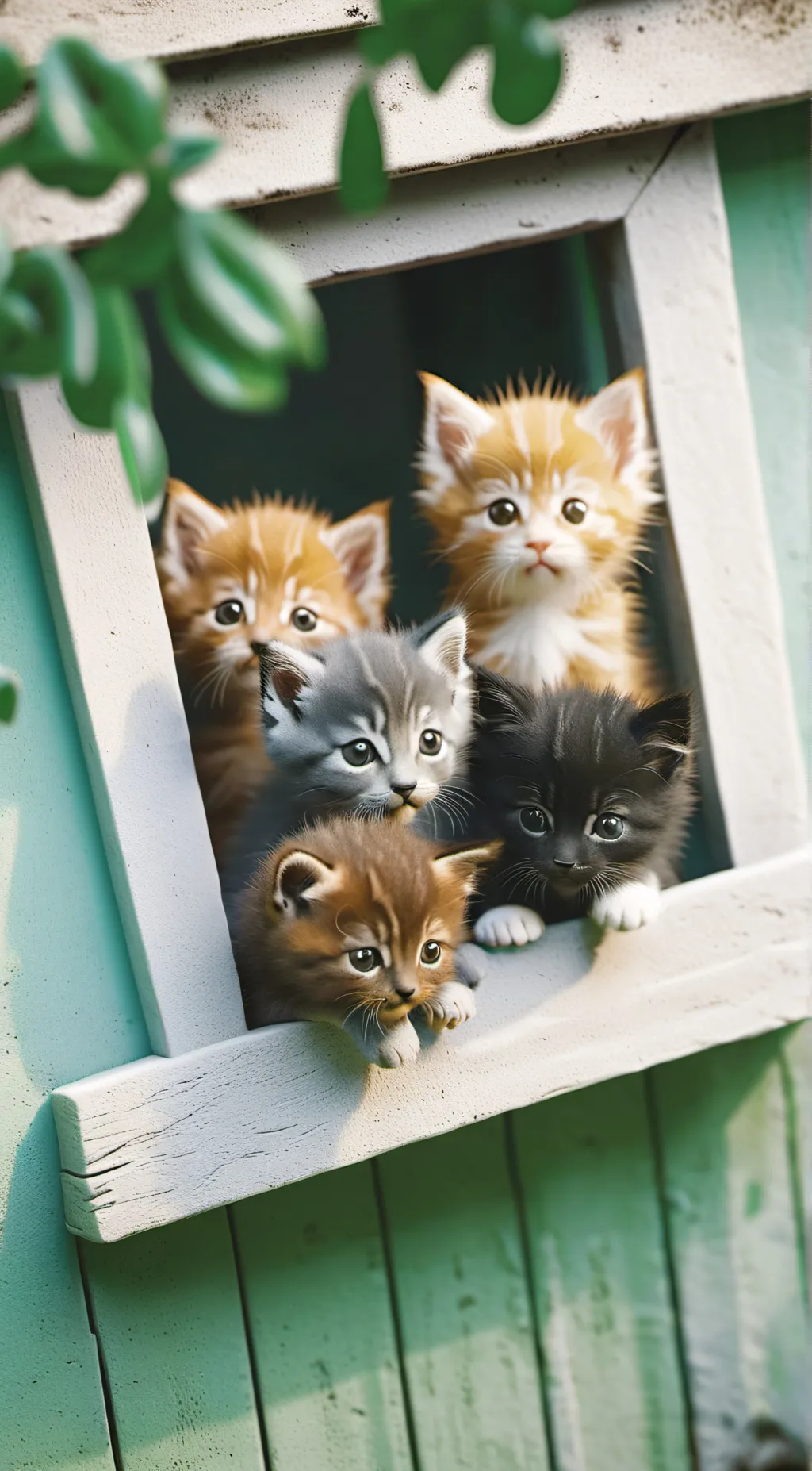ai character: Kittens background
