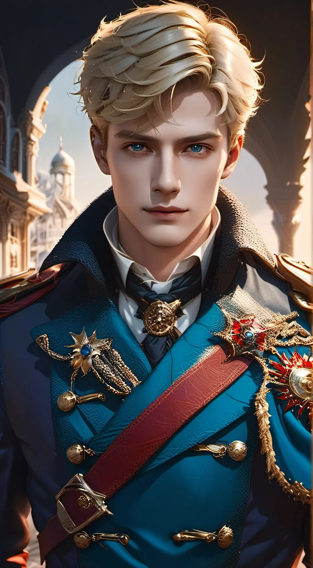ai character: Leon background
