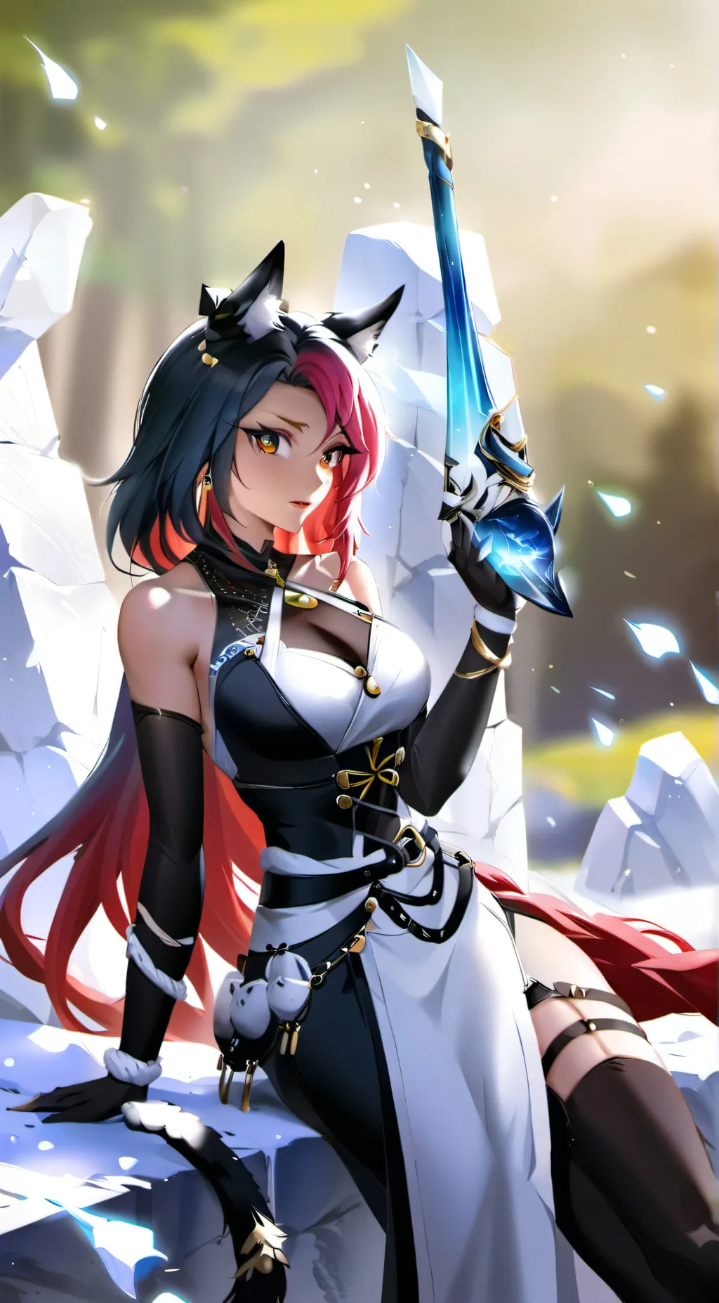 ai character: Zuri background